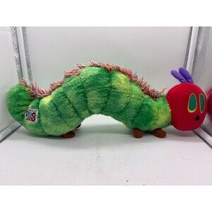 Eric Carle The Very Hungry Caterpillar Plush Stuffed Animal Toy Green Worm 15"